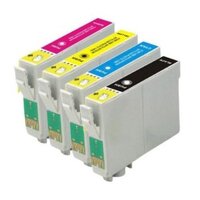 Compatible Premium Ink Cartridges 200XL  Cartridge Set of 4 (Bk/C/M/Y) - for use in Epson Printers