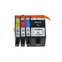 Compatible Premium Ink Cartridges 934XL / 935XL  Ink Set of 4 (Bk/C/M/Y) - for use in HP Printers