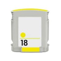Compatible Premium Ink Cartridges 18  Yellow Ink Cartridge - for use in HP Printers