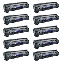 Compatible Premium 10 x 78A Black (CE278A) Toner Cartridge - for use in HP Printers