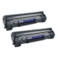 Compatible Premium 2 x 78A Black (CE278A) Toner Cartridge - for use in HP Printers