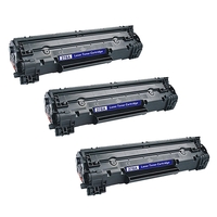 Compatible Premium 3 x 78A Black (CE278A) Toner Cartridge - for use in HP Printers