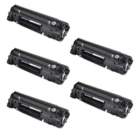 Compatible Premium  5 x 85A (CE285A) Toner Cartridge - for use in HP Printers
