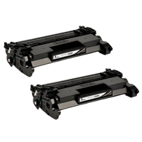 Compatible Premium 2 x 6A  Toner Cartridge CF226A - for use in HP Printers