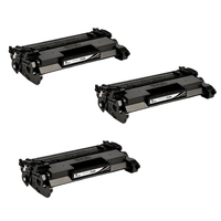 Compatible Premium 3 x 6A  Toner Cartridge CF226A - for use in HP Printers