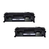 Compatible Premium 2 x  80A  Toner Cartridge CF280A - for use in HP Printers
