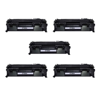 Compatible Premium 5 x  80A  Toner Cartridge CF280A - for use in HP Printers