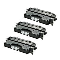 Compatible Premium 3 x 80X Hi Capacity Toner Cartridge (CF280X) - for use in HP Printers