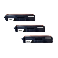 Compatible Premium 3 x TN443BK High Yield Black  Toner Cartridge - for use in Brother Printers