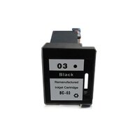 Compatible Premium Ink Cartridges BC03 Black Remanufactured Inkjet Cartridge - for use in Canon Printers