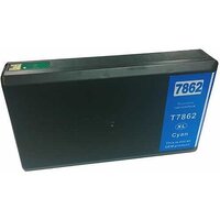 Compatible Premium Ink Cartridges T7862XL High Yield Cyan  Inkjet Cartridge - for use in Epson Printers