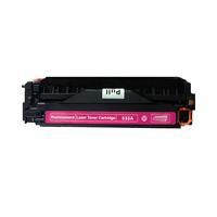Compatible Remanufactured HP CC533A Magenta Toner Cartridge - Compatible with Canon CART318M CART418M