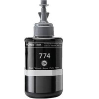 Compatible Epson T774 EcoTank Black Ink Bottle - Use in ET-4550 Only.
