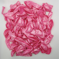 100PCS 5'' Latex Balloon Set Pearlized Pink Birthday Wedding Party Decoration