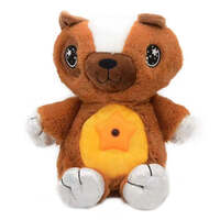 Brown Plush Toy Stuffed Animal Night Projector Kids Night Light