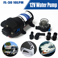 12V Water Pump FL-30 High Pressure 17/10LPM For Caravan Boat Camp Washdown