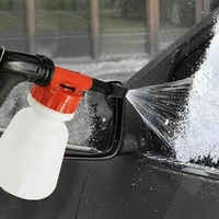 1L Snow Foam Lance Cannon Bottle Soap Gun Sprayer Hose For Car Pressure Washer