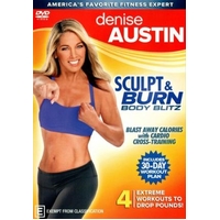 Denise Austin: Sculpt & Burn Body Blitz DVD