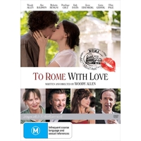 To Rome With Love DVD