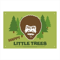 Bob Ross - Happy Trees Tin Sign