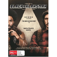Blackkklansman DVD