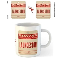 Qantas - Launceston Destinaton Tag