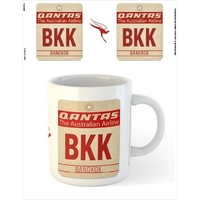 Qantas - BKK Airport Code Tag