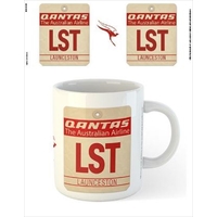 Qantas Lst Airport Code Tag