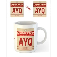 Qantas - AYQ Airport Code Tag