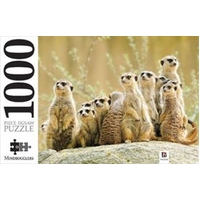 Meerkat Family 1000 Piece Puzzle