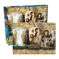 Lord Of The Rings Triptych 1000 Piece Puzzle