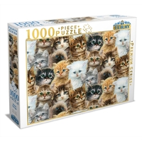 Kitten Collage 1000 Piece Puzzle
