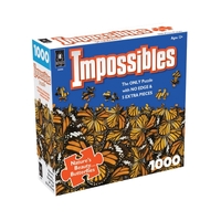 Natures Beauty Butterflies Impossibles1000 Piece Puzzle