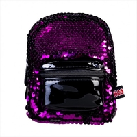 Purple Sequins BooBoo Backpack Mini
