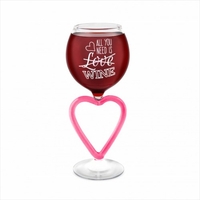 BigMouth The All You Need Is Wine Glass