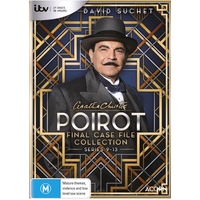 Agatha Christie - Poirot - Series 9-13 | Final Case File Collection DVD
