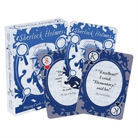 Sherlock Holmes Quotes Playing Cards