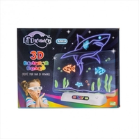 Lil Dreamers Aqua World's Sea Animals 3D Illuminate Drawing Board