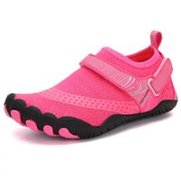 Kids Water Shoes Barefoot Quick Dry Aqua Sports Shoes Boys Girls - Pink Size Bigkid US3 = EU34