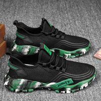Men's Athletic Running Tennis Shoes Outdoor Sports Jogging Sneakers Walking Gym (Green US 7=EU 39)