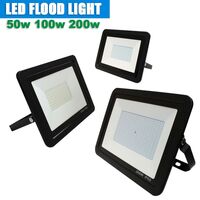 4 x 100W New Stylish LED Slim Flood Light AU Plug IP65 Indoor Outdoor
