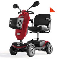 EQUIPMED Mobility Scooter For Elderly Motorized Electric Older Adults 4 Riding