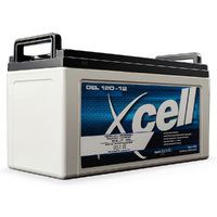 X-CELL GEL Battery 12V 120Ah Portable Sealed SLA Camping Solar Marine