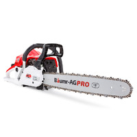 Baumr-AG 45CC Petrol Chainsaw Commercial 18 Bar Chain Saw E-Start Pruning"