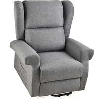 FORTIA Electric Recliner Lift Heat Chair for Elderly, Massage, Heat Therapy, Aged Care, Grey
