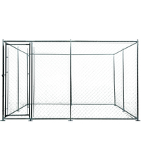NEATAPET 3x3m Dog Enclosure Pet Outdoor Cage Wire Playpen Kennel Fence with Cover Shade