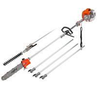 MTM 62CC Long Reach Pole Chainsaw Hedge Trimmer Pruner Chain Saw Cutter Multi Tool