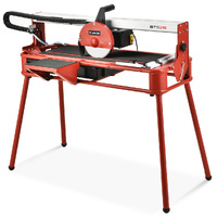BAUMR-AG 800W Electric Tile Saw Cutter with 200mm (8") Blade, 720mm Cutting Length, Side Extension Table