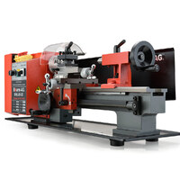 BAUMR-AG 600W 7"x14" Variable-Speed Mini Metal Lathe with LCD Screen