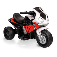 Rovo Kids Licensed BMW S1000RR Ride On Motorbike with Battery and Charger, Red
